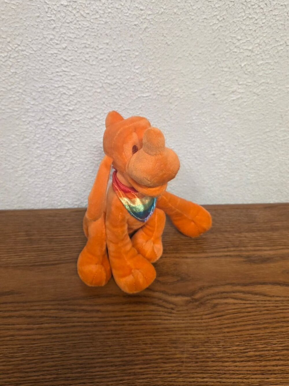Plush Disney Pluto Rainbow Pride 8" Stuffed Animal